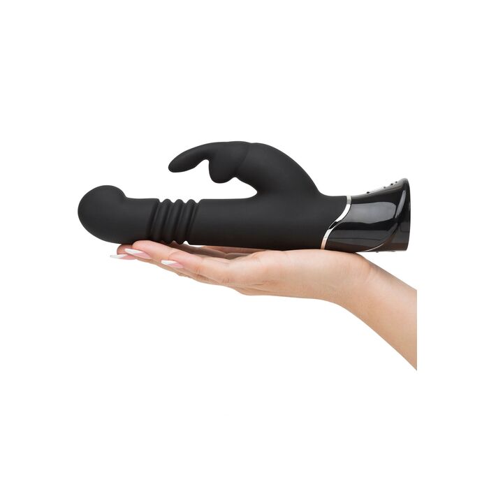 Vibrator Rabbit Fifty Shades of Grey Greedy Girl Negru - imagine suplimentara 3
