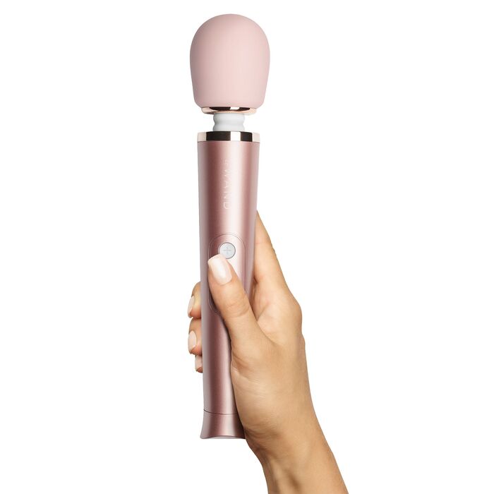 Aparat Masaj Erotic Le Wand Petite Roz Auriu - imagine suplimentara 2