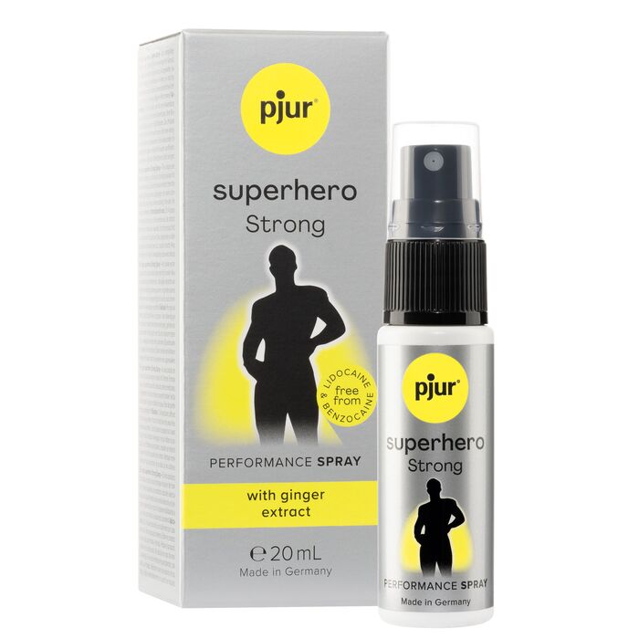 Spray Performante Sexuale Pjur Superhero Strong 20 ml - imagine suplimentara 4