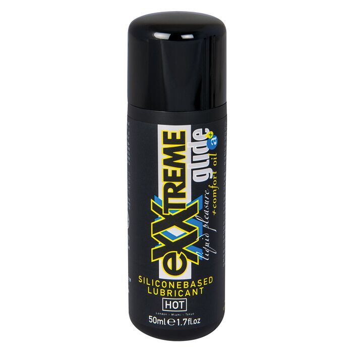 Lubrifiant Anal Silicon HOT Exxtreme Liquid Pleasure Glide 50 ml - detalii produs