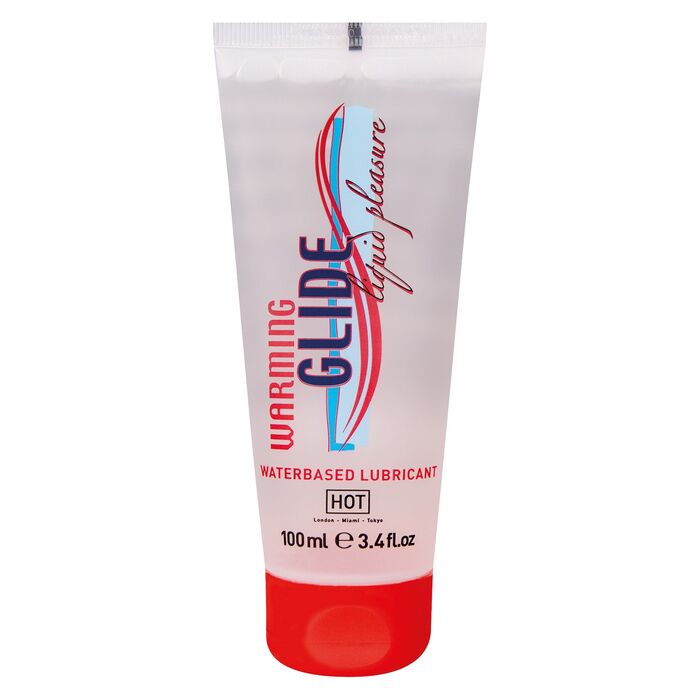 Lubrifiant Termic HOT Warming Glide Liquid Pleasure 100 ml - detalii produs