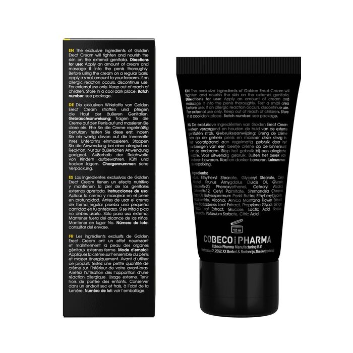 Crema Erectie Premium Cobeco Big Boy Golden Erect 50 ml - imagine suplimentara 5