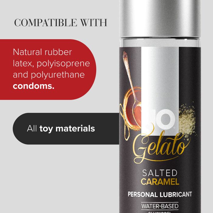 Lubrifiant JO Gelato Salted Caramel 120ml