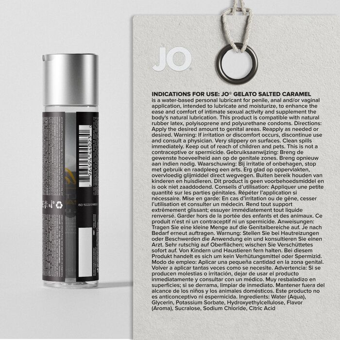 Lubrifiant JO Gelato Salted Caramel 120ml