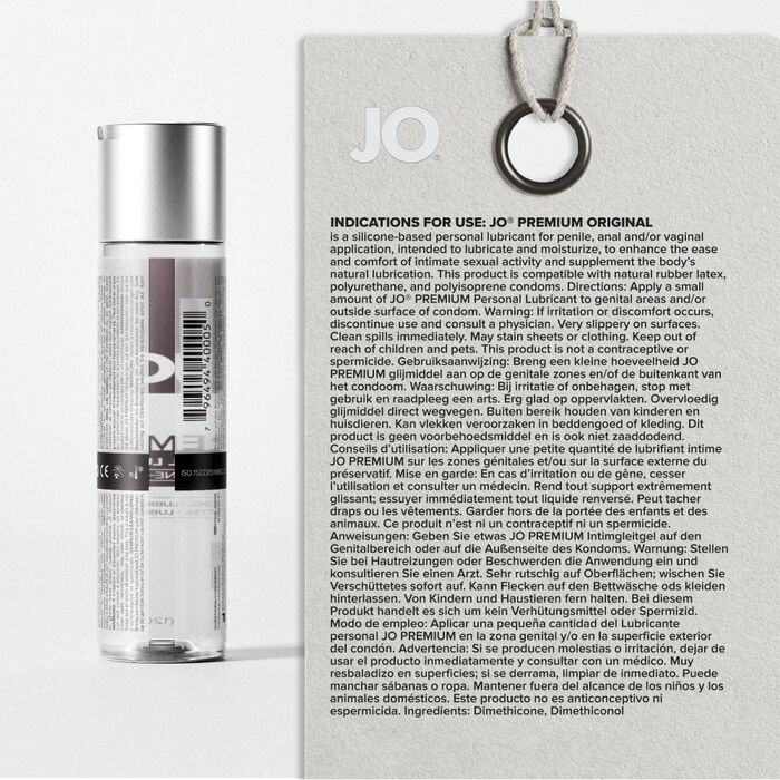 Lubrifiant Siliconic JO Premium Original 75ml