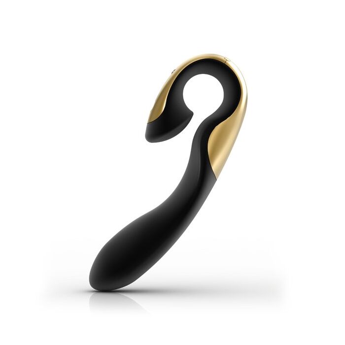 Vibrator Black Gold, Zini Roae SE Three-way Pleasure, Negru, 15 modele Vibratii