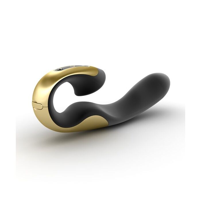 Vibrator Black Gold, Zini Roae SE Three-way Pleasure, Negru, 15 modele Vibratii