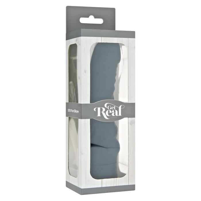Vibrator Punct G ToyJoy Classic G-Spot Vibrator Mini Negru - unghi lateral