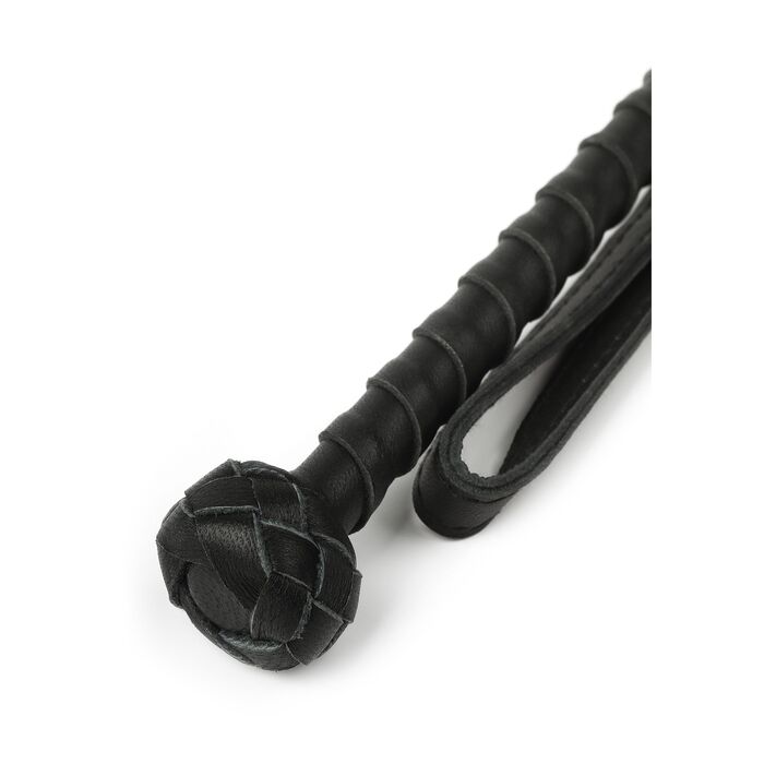 Cana BDSM Hidden Desire The Obedience Cane Negru - vedere spate