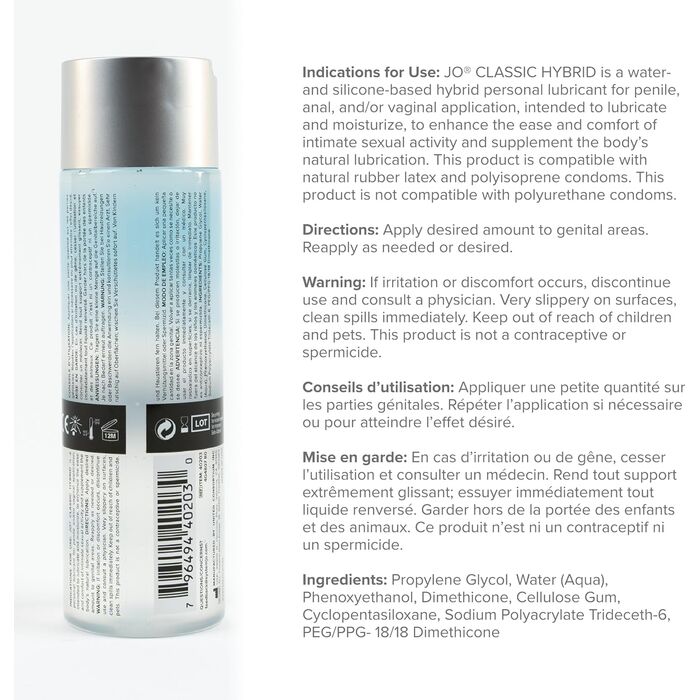 Lubrifiant System JO Hybrid, 240ml-1