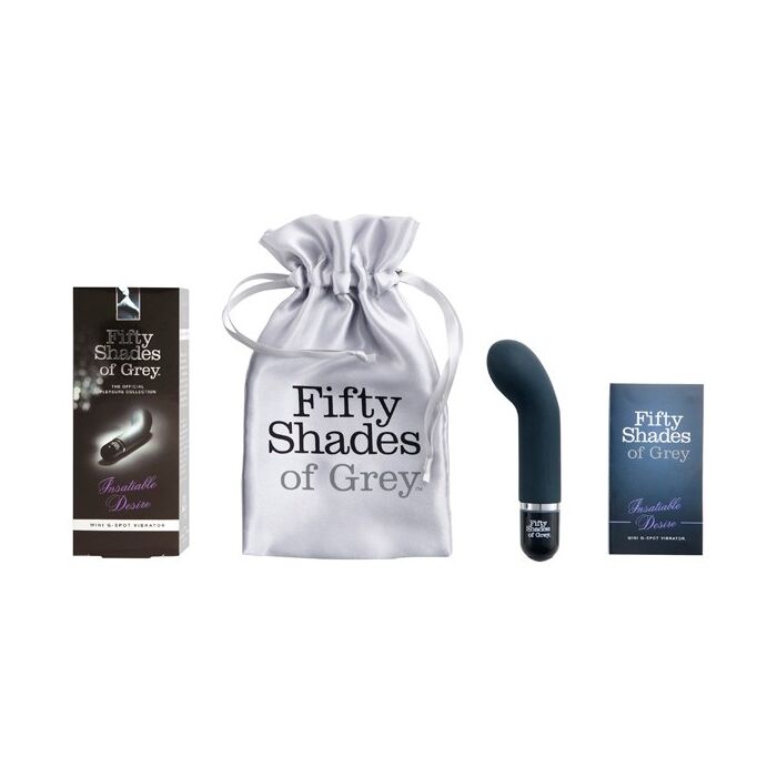 Vibrator Punctul G Fifty Shades Of Grey "Mini G-Spot" 13,3 cm - Negru
