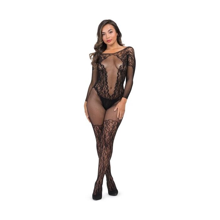 Bodystocking Fifty Shades of Grey Sexy - Negru