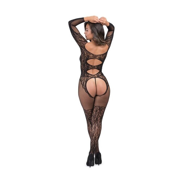 Bodystocking Fifty Shades of Grey Sexy - Negru