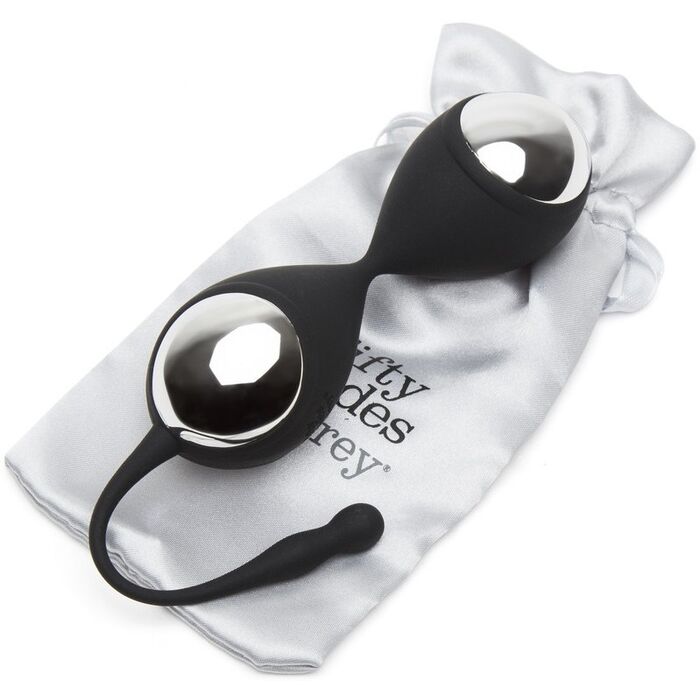 Bile Vaginale Fifty Shades of Grey "Inner Goddes" 20 cm - Negru