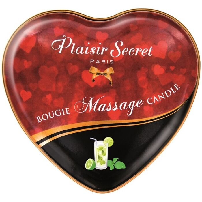 Lumanare Masaj Plaisir Secret "Mojito" 35 ml