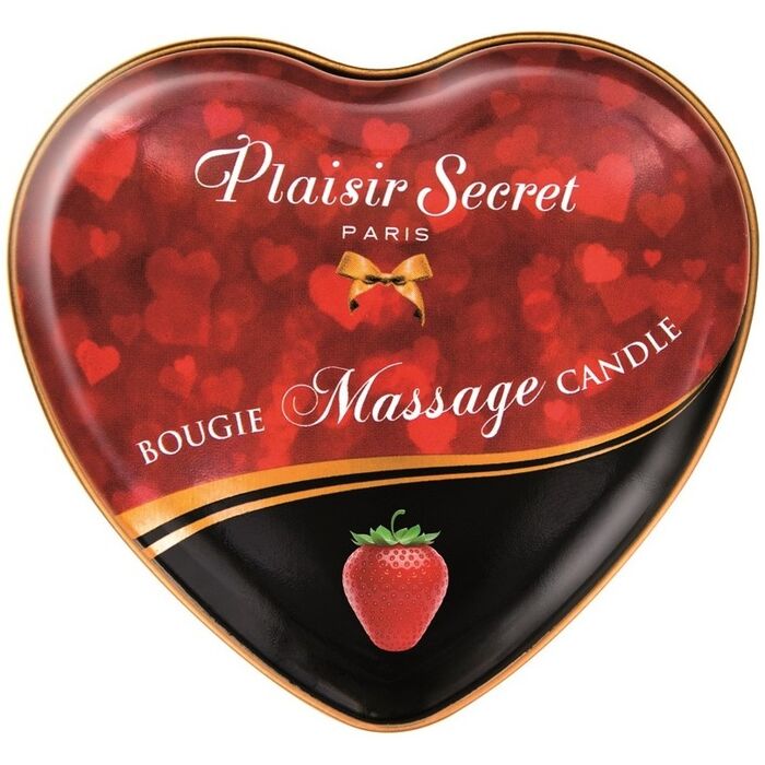 Lumanare Masaj Plaisir Secret "Capsuni" 35 ml