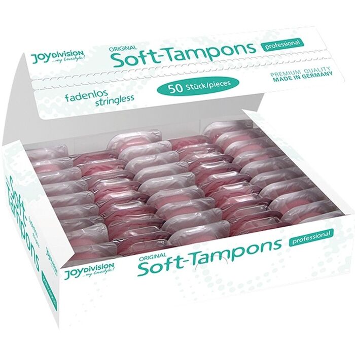 Tampoane Igienice Femei Joydivision "Original Soft Profesional" 50 Bucati - Roz