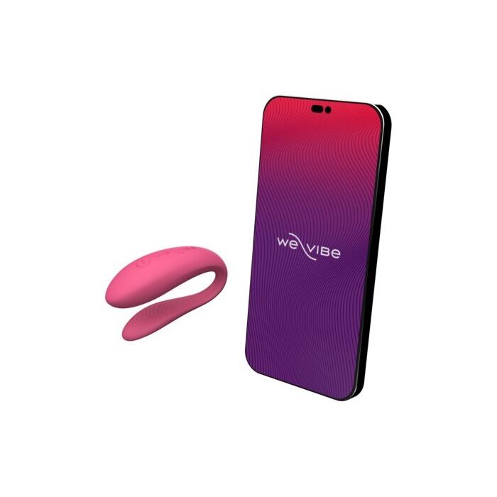 Vibratoare Cupluri We-Vibe »Sync Lite Pink« 7,8 cm - Roz