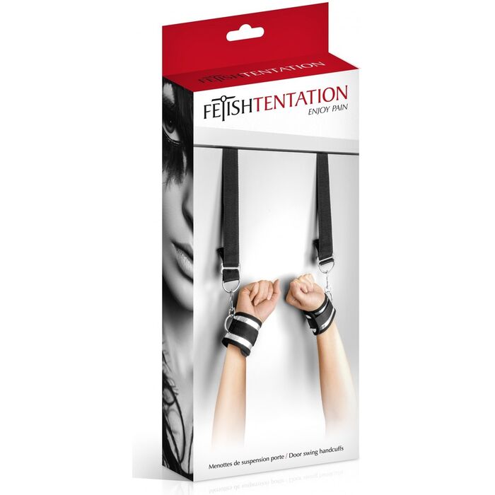 Set Catuse Fetish Tentation "Door Swing" Negru