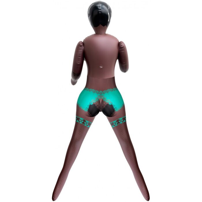 Papusa Gonflabila Candy Dolls "Angela" Negru