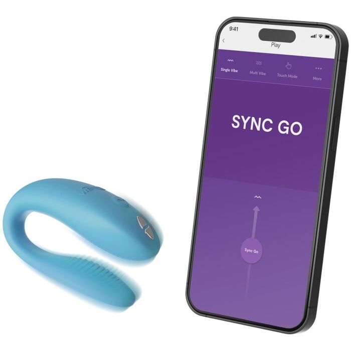 Vibrator Cupluri We-Vibe »Sync Go« Turcoaz