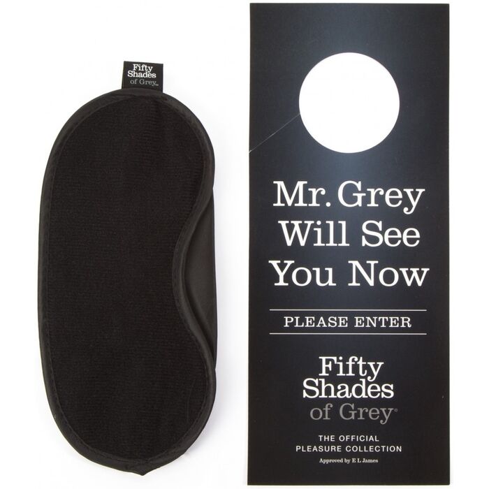 Set Bondage Fifty Shades of Grey "Keep Still" - Negru