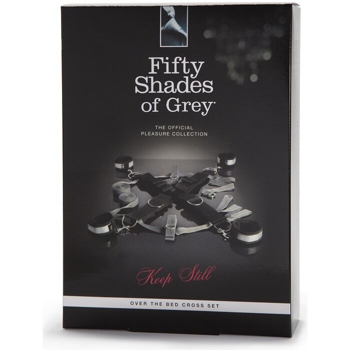 Set Bondage Fifty Shades of Grey "Keep Still" - Negru