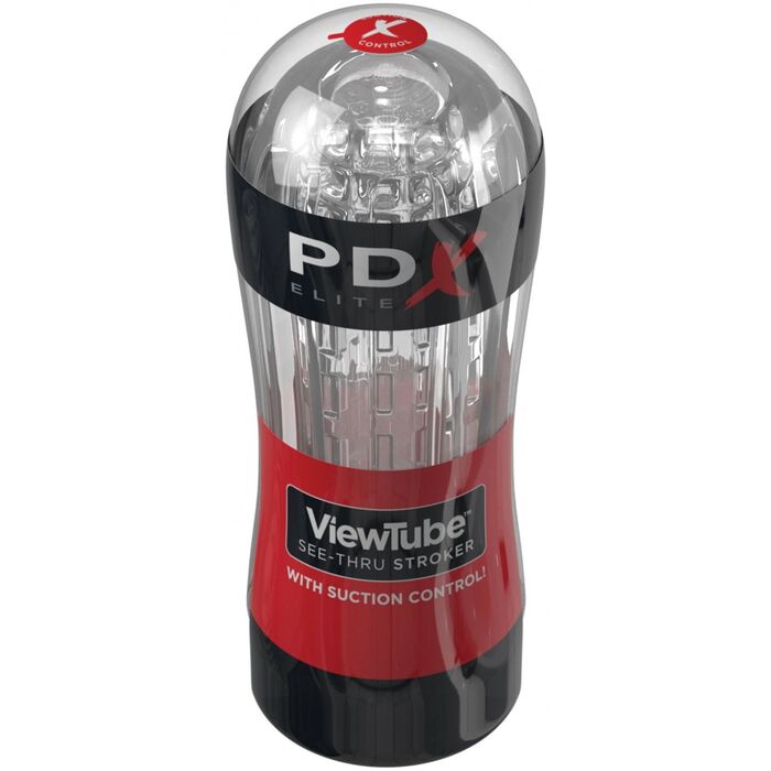 Masturbator Pipedream PDX Elite ViewTube See-Thru Stroker