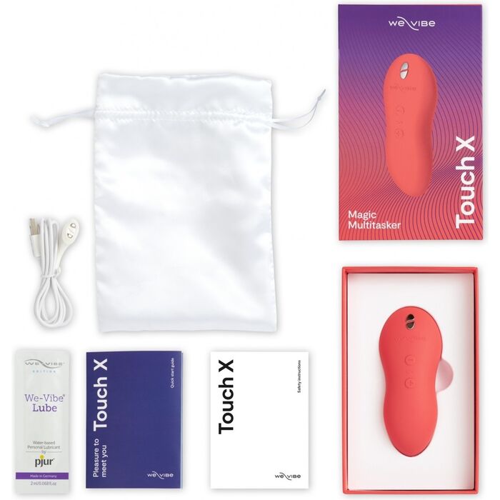 Vibrator We-Vibe »Touch X Lay-on« 10,22 cm - Portocaliu