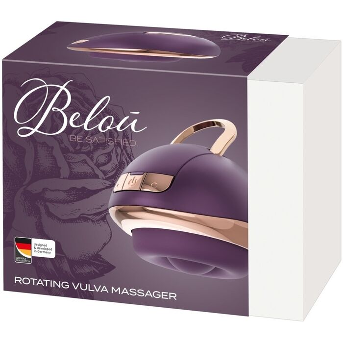 Aparat Masaj Belou »Rotating Vulva Massager« 9,9 cm - Violet