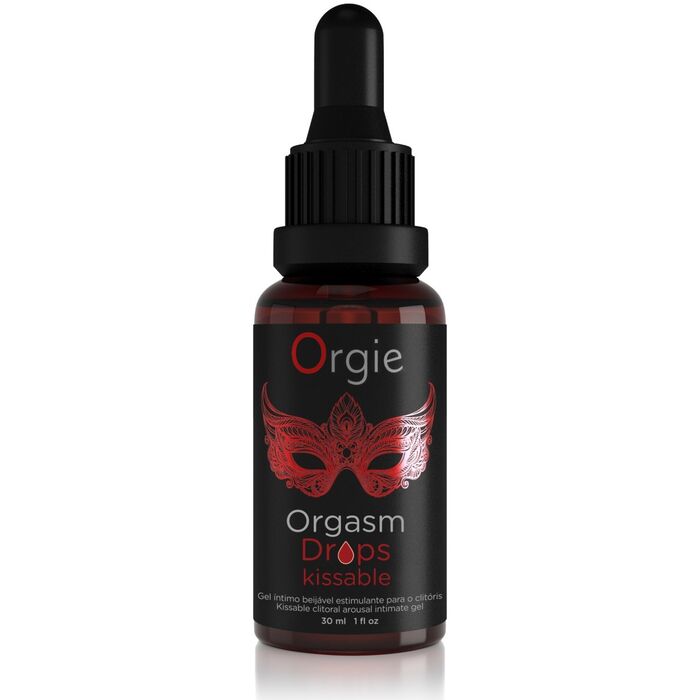 Gel Intim Orgie, Orgasm Drops Kissable, stimulent forte, 30 ml