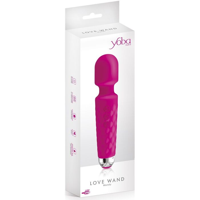 Aparat de Masaj Yoba »Love Wand Wendy« Roz