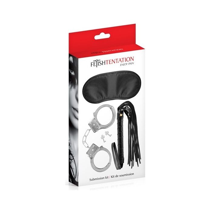 Set Bondage Fetish Tentation Negru