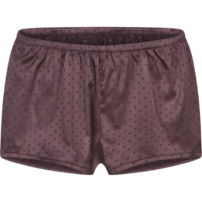 Pantaloni de Pijama Femei LingaDore Satin - Maro_4