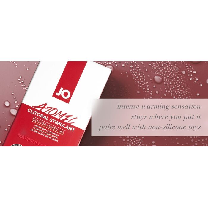 Stimulent clitoral System JO Premium Warming Tinling, Atomic Sensation, 10 ml