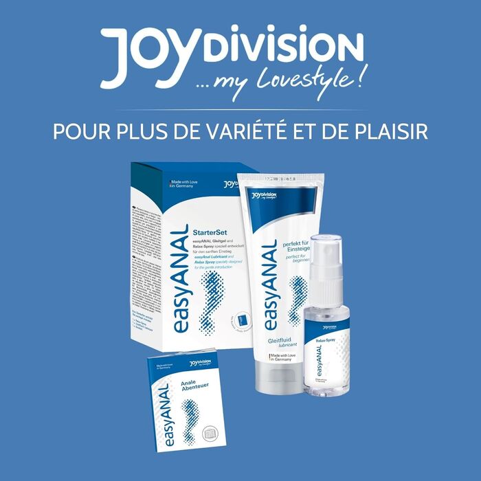 Lubrifiant Joy Division "Easy Anal" 80 ml