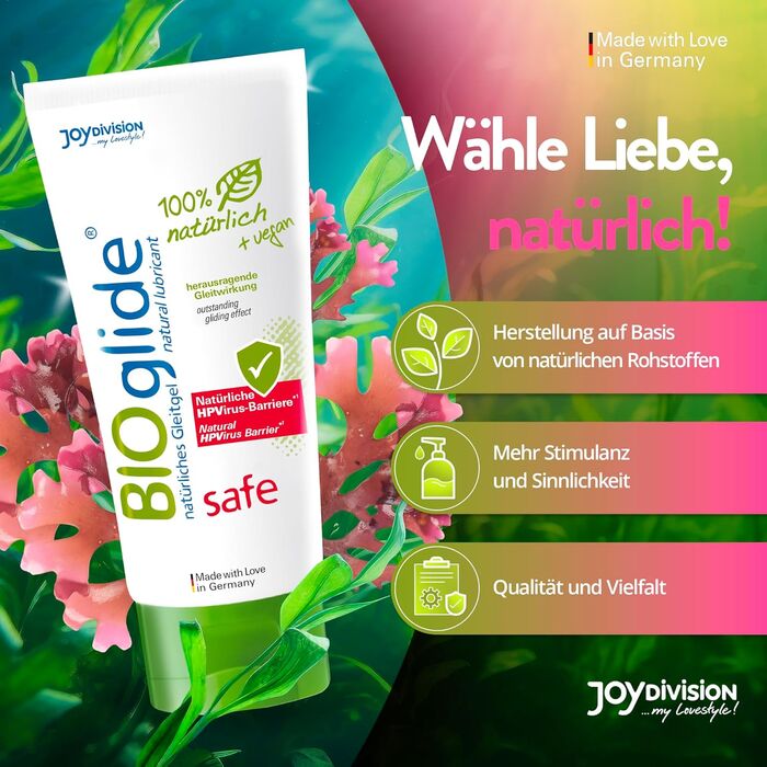 Lubrifiant Intim JoyDivision »BIOglide Safe« 100ml