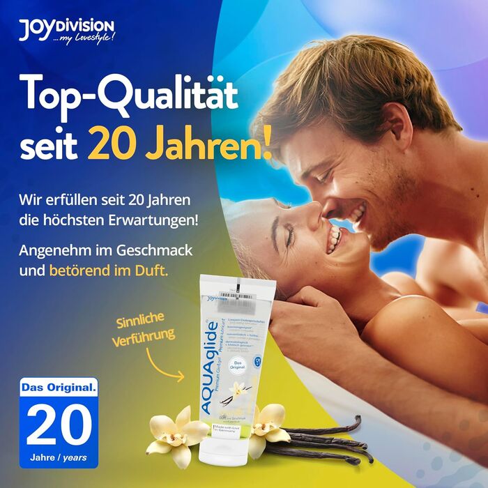 Lubrifiant  JoyDivision "Aquaglide" 100 ml - Vanilie