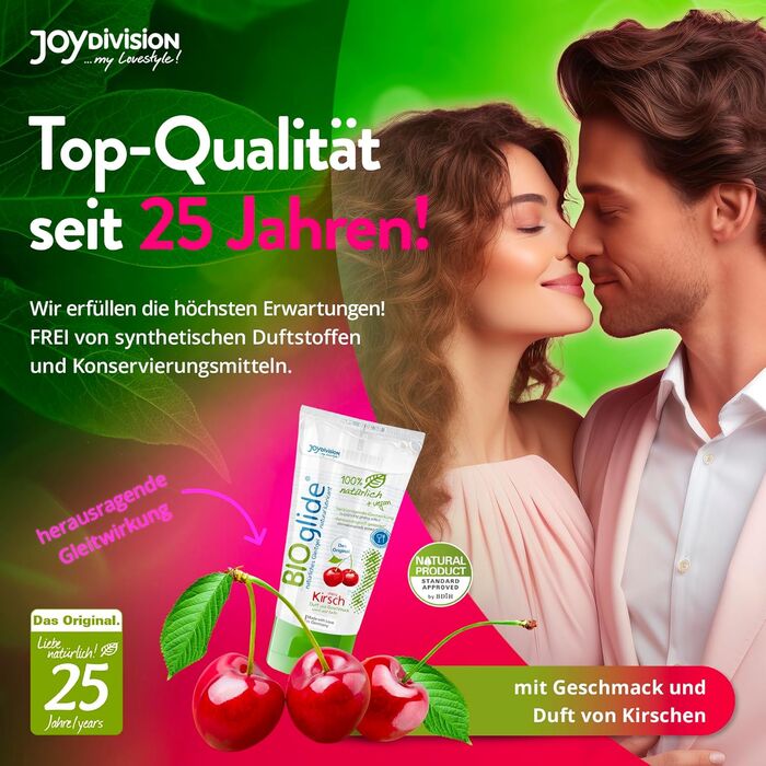 Lubrifiant Joy Division "BioGlide Cirese" 80ml