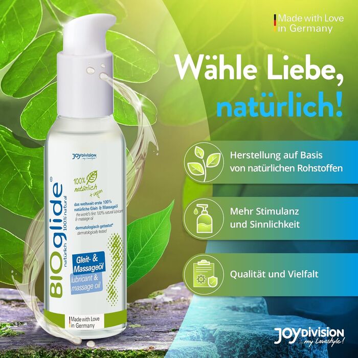 Lubrifiant si Ulei de Masaj JoyDivision "BIOglide" 125 ml_4