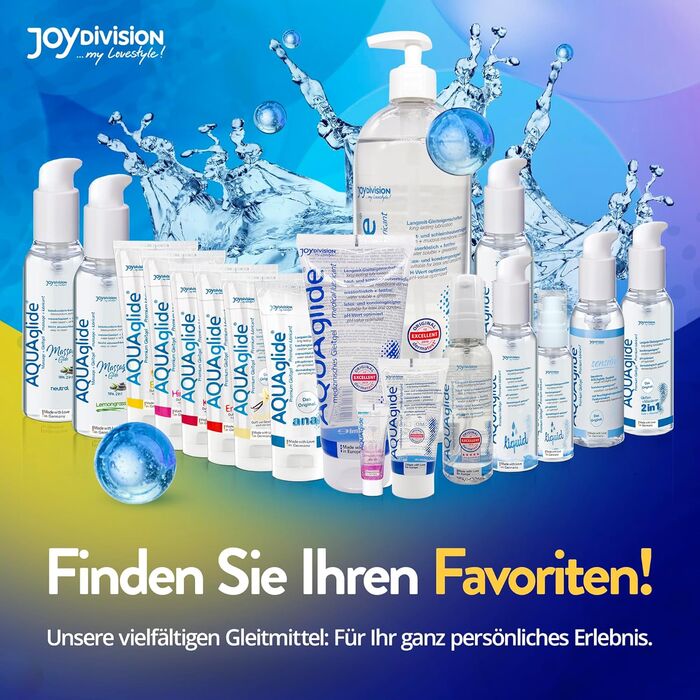 Lubrifiant  JoyDivision "Aquaglide" 100 ml - Vanilie
