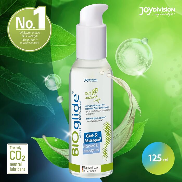 Lubrifiant si Ulei de Masaj JoyDivision "BIOglide" 125 ml_1