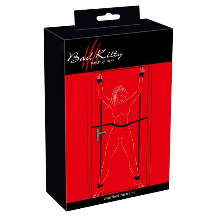 Set Imobilizare Bad Kitty Door & Bed Restraints, pentru usa si pat