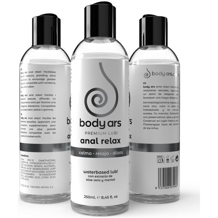 Lubrifiant anal Body Ars, pe baza de apa, 250ml