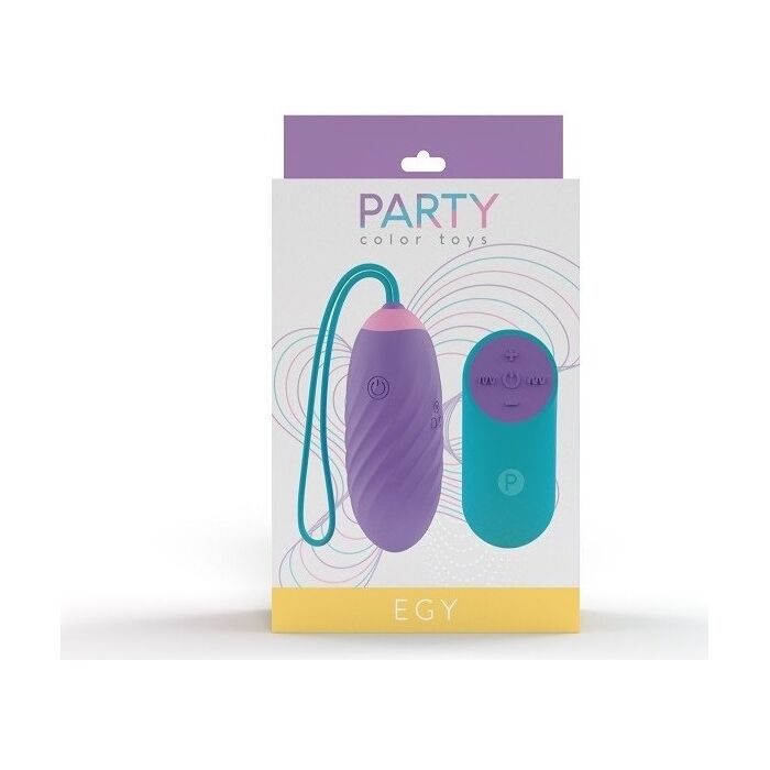 Ou Vibrator Party Color Toys "Egy Pink" 7 cm - Violet