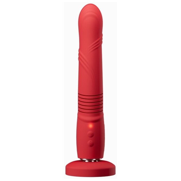 Vibrator Lovense »Gravity« 23,5 cm - Rosu