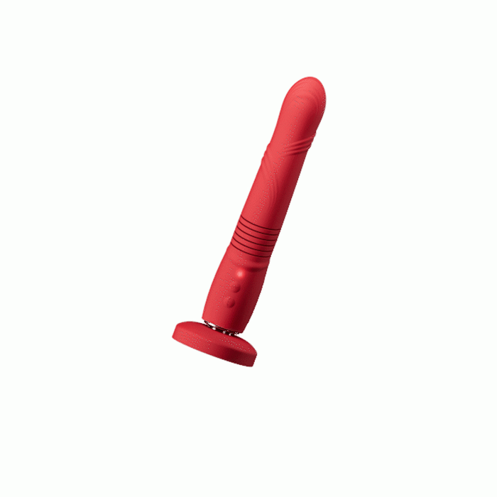 Vibrator Lovense »Gravity« 23,5 cm - Rosu