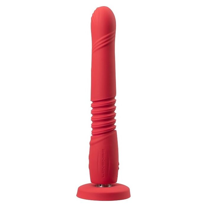 Vibrator Lovense »Gravity« 23,5 cm - Rosu