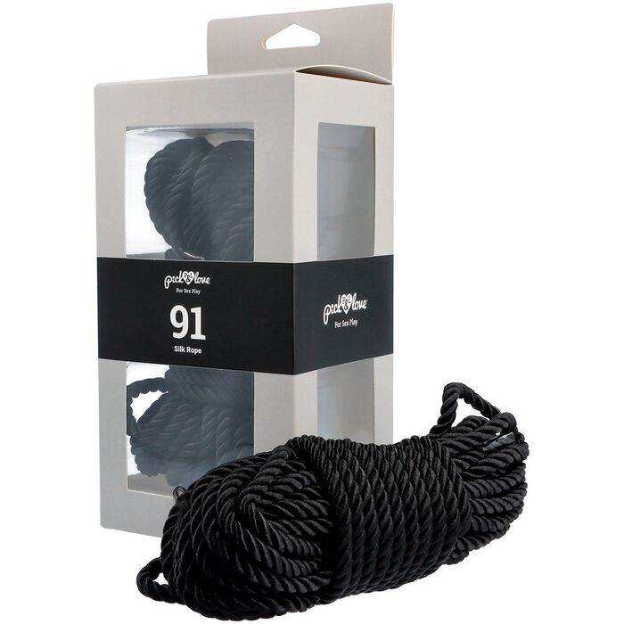 Sfoara Bondage Pick&Love 10 Metri - Negru