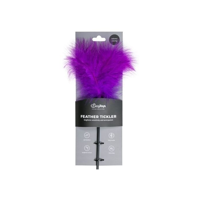 Puf Easytoys »Feather Tickler« - Violet